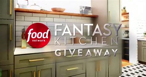 Food Network Fantasy Kitchen Giveaway TV commercial - Win $25,000
