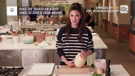 Food Network Kitchen App TV Spot, 'Katie Shares Squash Safety' featuring Katie Lee