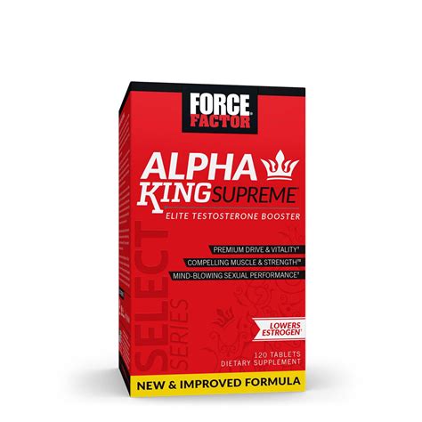 Force Factor Alpha King logo