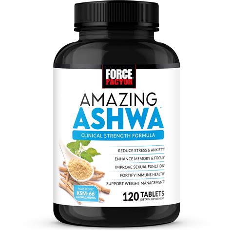 Force Factor Amazing Ashwa Tablets