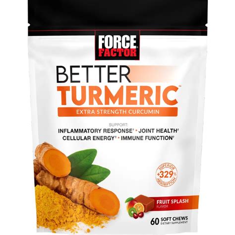 Force Factor Better Turmeric Soft Chews commercials