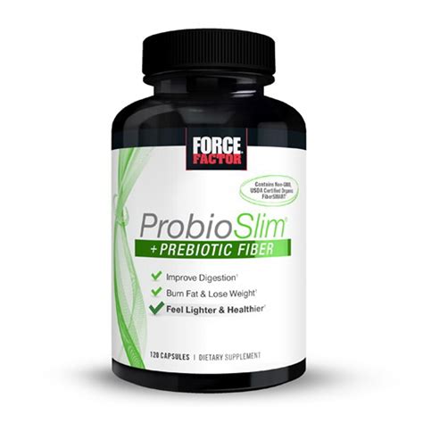 Force Factor ProbioSlim + Prebiotic Fiber logo