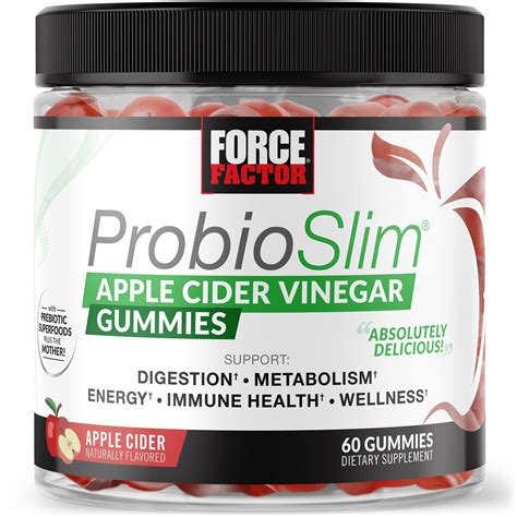 Force Factor ProbioSlim Apple Cider Vinegar Gummies