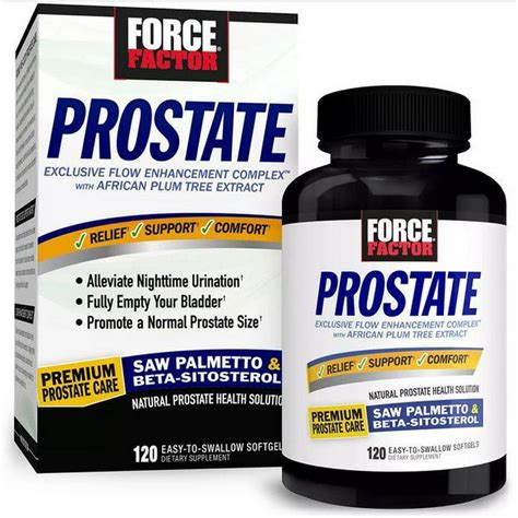 Force Factor Prostate Advanced Tablets logo
