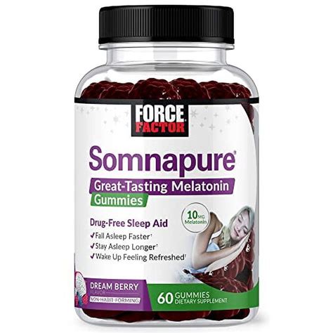 Force Factor Somnapure Dream Berry Melatonin Gummies