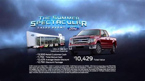 Ford Summer Spectacular Sales Event TV Spot, 'F-150 Hero' featuring Jeff Bergman