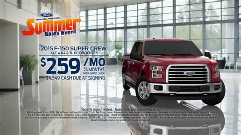 Ford Summer Spectacular Sales Event TV Spot, 'Now Playing' featuring Jeff Bergman