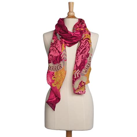 Ford Warriors in Pink Sunny Days Ahead Infinity Scarf logo