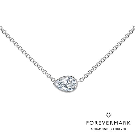 Forevermark Tribute Collection Pear Diamond Necklace