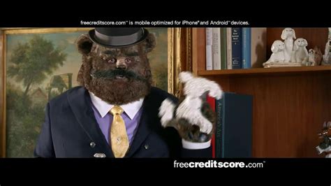 FreeCreditScore.com TV commercial - Fancy Bear Slider