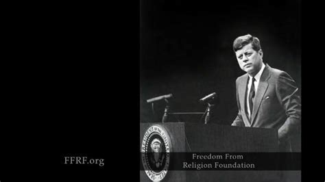 Freedom from Religion Foundation TV commercial - John F. Kennedy