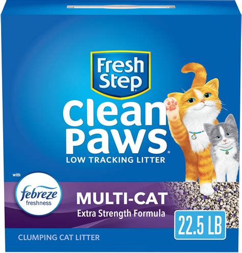 Fresh Step Clean Paws Multi-Cat commercials