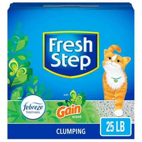Fresh Step Febreze Freshness Gain Scented Clumping Clay Cat Litter commercials