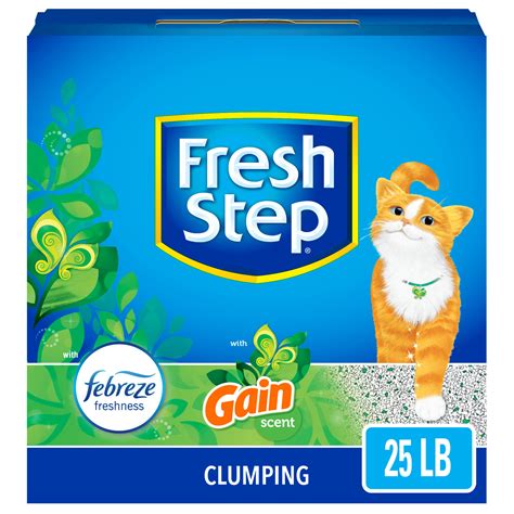 Fresh Step Gain Original Scented Litter With the Power of Febreze logo
