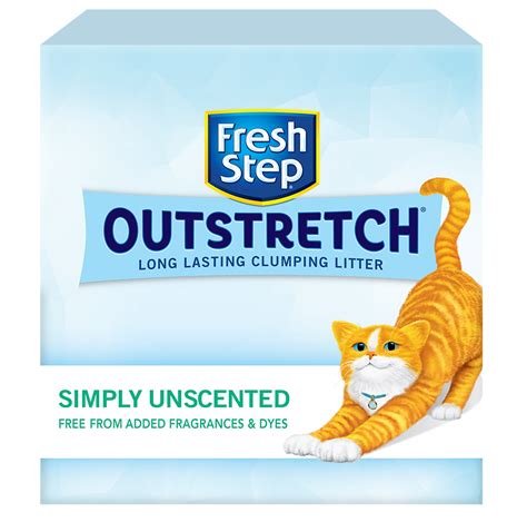 Fresh Step Outstretch Unscented Long Lasting Clumping Litter logo