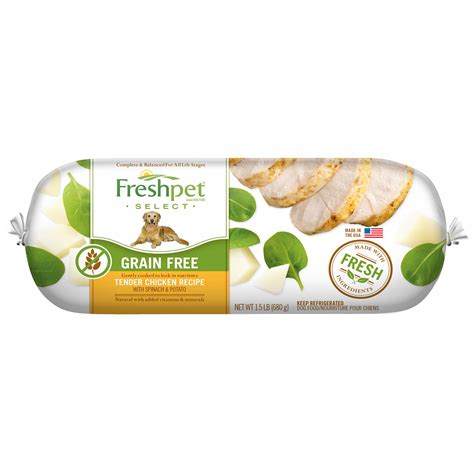 Freshpet Select Grain Free Chicken Recipe With Spinach & Potato