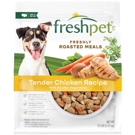 Freshpet Select Roasted Meals Tender Chicken Recipe With Garden Vegetables