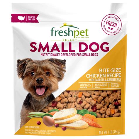 Freshpet Select Small Dog Bite Size Chicken Recipe