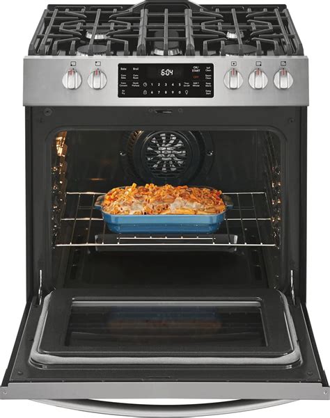 Frigidaire Gallery 30'' Front Control Gas Range With Air Fry commercials