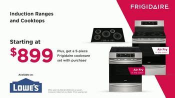Frigidaire TV Spot, 'Lowes: Induction Ranges Starting at $899'