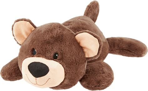 Frisco Textured Plush Squeaking Bear Dog Toy