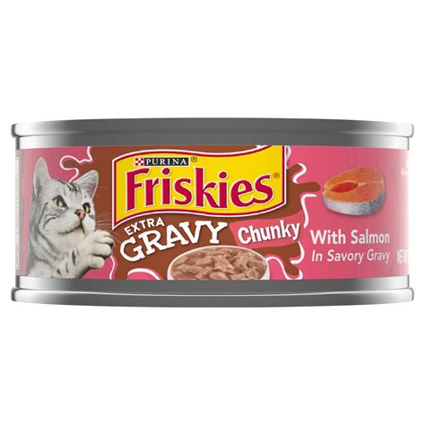 Friskies Extra Gravy Chunky With Salmon