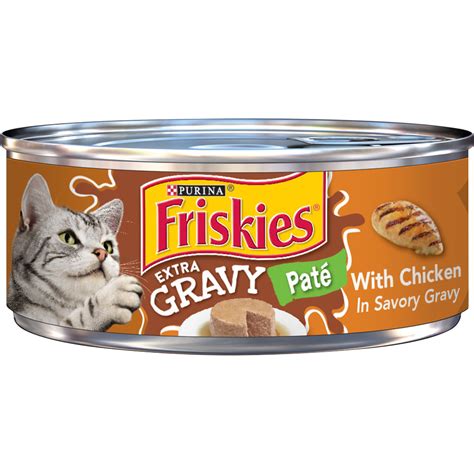 Friskies Extra Gravy Paté With Chicken commercials