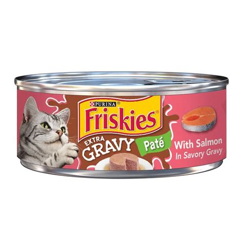 Friskies Extra Gravy Paté With Salmon logo