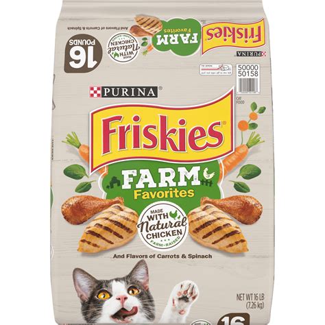 Friskies Farm Favorites Chicken Dry Cat Food