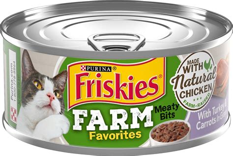 Friskies Farm Favorites Meaty Bits Turkey & Carrots in Gravy Wet Cat Food