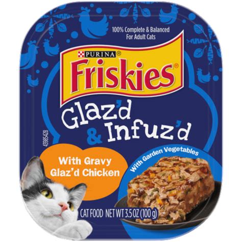 Friskies Glaz’d & Infuz’d With Gravy Glaz’d Crab Wet Cat Food