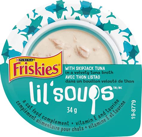 Friskies Lil' Soups With Skipjack Tuna logo