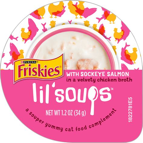 Friskies Lil' Soups With Sockeye Salmon logo