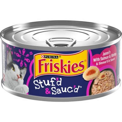 Friskies Stuf'd & Sauc'd Jamm'n With Salmon & Shrimp logo