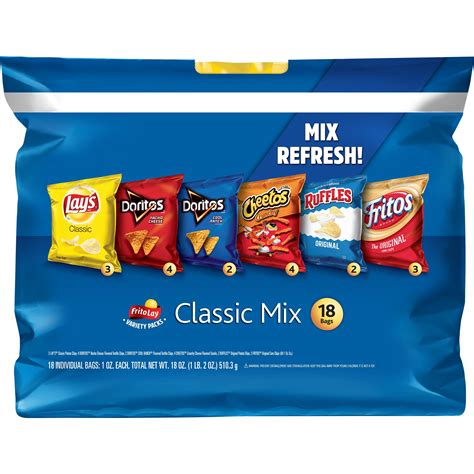 Frito Lay 18 Count Variety Snack Packs commercials