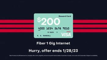 Frontier Communications TV Spot, 'Speed Equality: $200 Gift Card' created for Frontier Communications