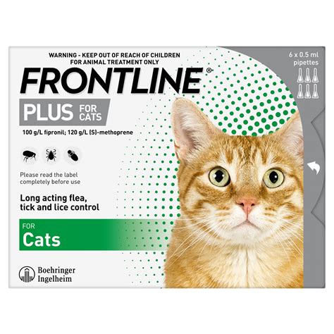 Frontline Plus For Cats logo