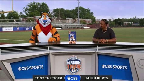 Frosted Flakes TV Spot, 'Mission Tiger: Changing Names' Featuring Jalen Hurts