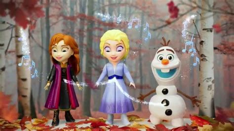 Frozen II Interactive Storytelling Figures TV Spot, 'Disney Junior: New Adventures' Song by Idina Menzel