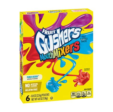 Fruit Gushers Gushers Mouth Mixers