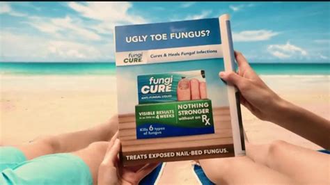 Fungi Cure TV commercial - Embarrassed on the Beach