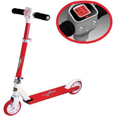 Fuzion Scooter Speed-O-Meter Inline Kick Scooter commercials