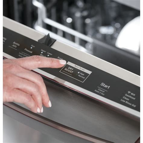 GE Appliances Profile Smart Stainless Steel Interior Dishwasher with Hidden Controls
