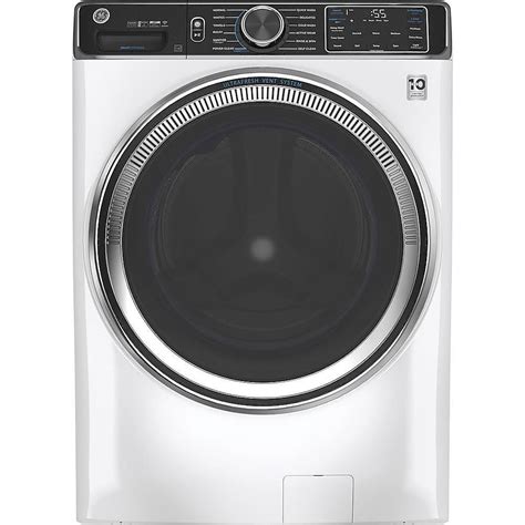 GE Appliances Smart Front Load Washing Machine with OdorBlock UltraFresh Vent System logo