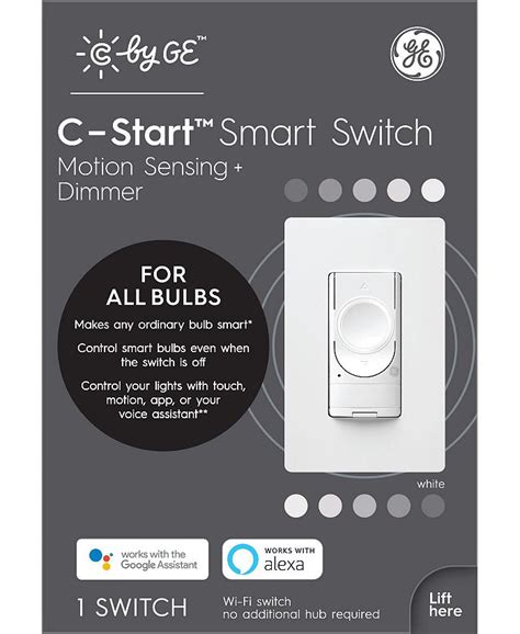 GE Lighting C by GE C-Start Smart Switch