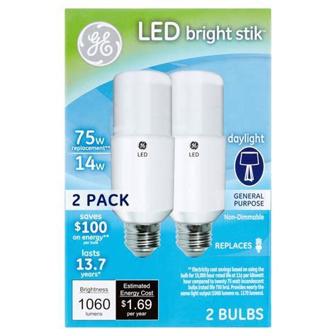 GE Lighting LED bright stik logo