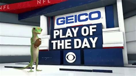 GEICO TV Spot, 'CBS Sports: Play of the Day: KC Chiefs'