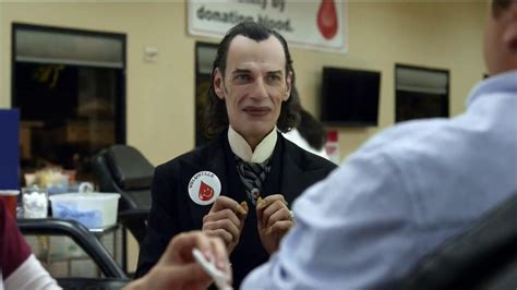 GEICO TV commercial - Dracula at a Blood Drive