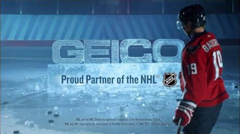 GEICO TV Spot, 'Ice Shattering' Featuring Nicklas Backstrom created for GEICO