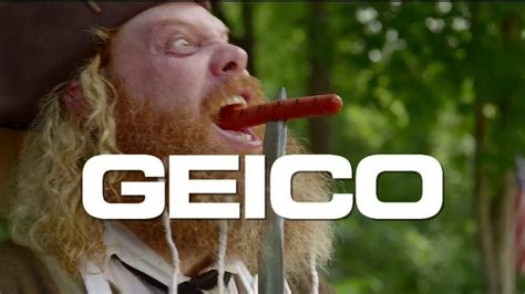 GEICO TV commercial - Pirate Throwing a BBQ